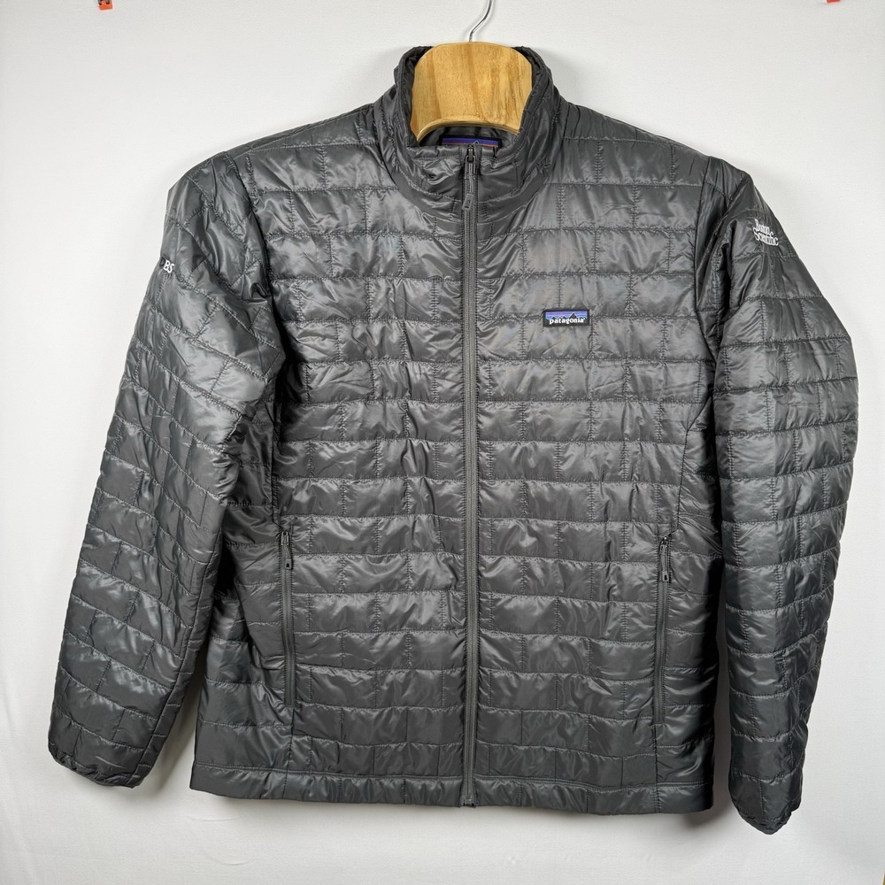 NWT Patagonia Nano Puff Insulated Jacket 84212 Forge Grey Men's XL *LOGO*